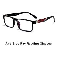 Fashion Anti Blue Ray Reading Glasses High Quality TR90 Spectacle Frame Old Man Readers With Grade For Men Presbyopic Glasses Spec Anti-Radiation Unisex