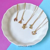 Gewinie.co - Two charm Necklace สร้อยคอจี้ 2 ชิ้น