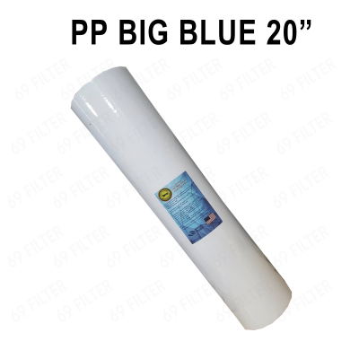 ไส้กรองน้ำ BIG BLUE PP TEMA , HDK ยาว 20 นิ้ว เส้นผ่านศูนย์กลาง 4.2 นิ้ว 5 ไมครอน (จำนวน 1 ชิ้น)