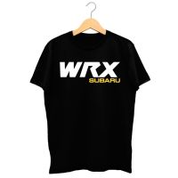 ผู้ชายเสื้อยืด Subaru Wrx รถแข่งกีฬา Gym Casual Graphic เสื้อสีดำผู้ชาย