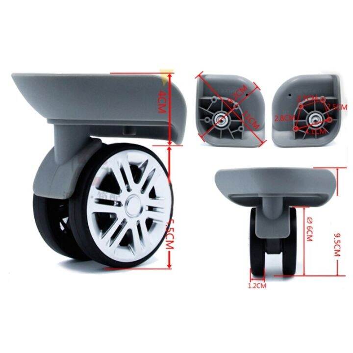 ขายดี-mmjkbc-a09กระเป๋าลาก-a57-1คู่กระเป๋าล้อลากไม่มีเสียงรบกวนกระเป๋าเดินทางล้อเสียงเงียบแบบ-diy-อะไหล่อะไหล่เปลี่ยนกระเป๋าเดินทาง