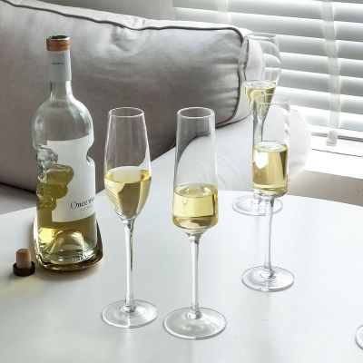 ชุดแก้วไวน์แดงแก้วแชมเปญคริสตัลอุปกรณ์ความงามสูงสำหรับใช้ในครัวเรือน