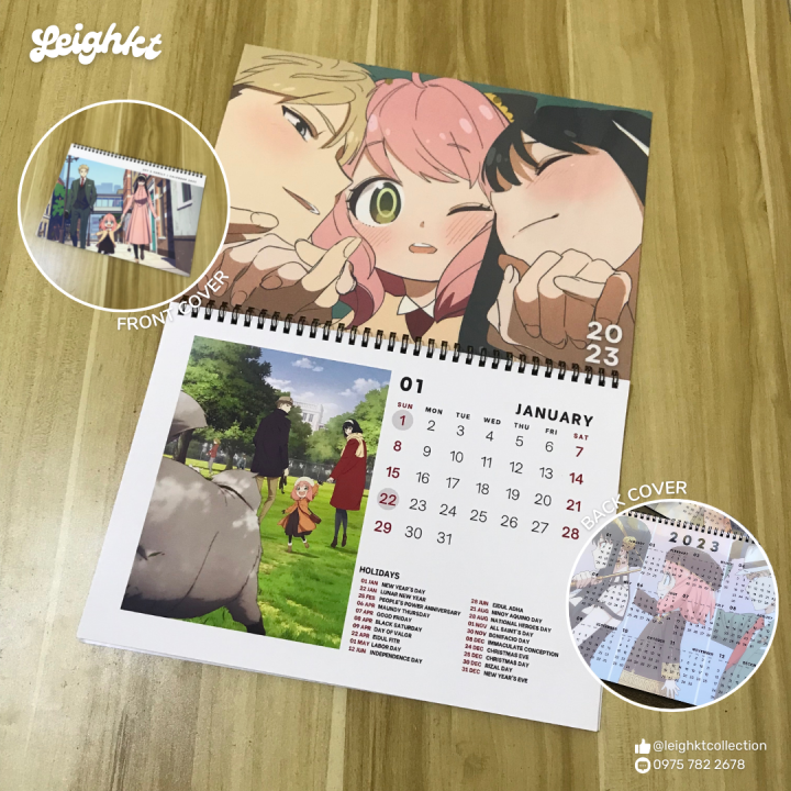 SPY x FAMILY - 2024 Anime Desktop Calendar