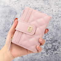 【CW】Women S Wallet Zipper &amp; Hasp Cute Wallet Student Small PU Wallet Coin Purse Fashion Women Card Holder Lovely Money Bag.กระเป๋า