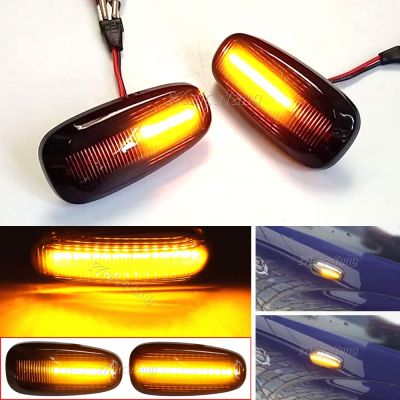 ∈☏ Dynamic Side Marker Light For Opel Zafira A 1999-2005 Astra G 1998-2009 Turn Signal Indicator Sequential Light LED Accessories