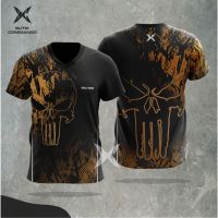 T SHIRT -  （ALL IN STOCK）  Scratched Punisher Dri-Fit T-Shirt   (FREE NICK NAME LOGO)