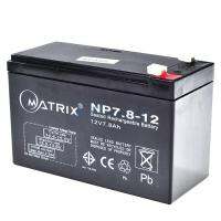 MATRIX แบตเตอรี่ยูพีเอส Battery Ups แบตเตอรี่แห้ง 12v7.8ah