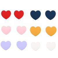 2Pcs Heart-Shaped Anti-Scalding Silicone Pot Pad Coaster Heat Insulation Pad Desktop Casserole Pad Easy to Clean