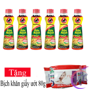 Combo 6 chai Nước tương đậu nành lên men tự nhiên Nam Dương chai 280ml