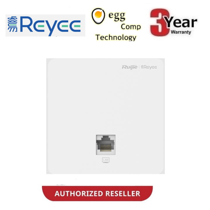 REYEE CLOUD AC1300 DUAL BAND WALL MOUNT WIRELESS ACCESS POINT 1 LAN PORT RYRGRAP1200(F) Lazada