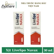 LiveSpo Navax dạng dung dịch giúp vệ sinh tai, mũi, họng chai 30ml -
