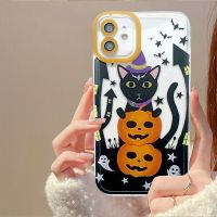 2023เคสฮาโลวีนสำหรับ Huawei Nova 11 7i 6se 5T 7se 10 9 8 7Pro Nova Y71 Y70 P30 Y90 P40 P60 Pro Mate 30 40 50 30 Pro Jumbie Pumpkin เคสโทรศัพท์กล้องป้องกันเคส TPU นิ่ม