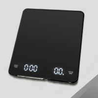 Smart Coffee Weighing Scale Portable Timer Digital Scale High Precision Energy Saving LCD Screen with Backlight Kitchen Gadgets Luggage Scales