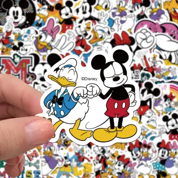 50Pcs Hot Disney Mickey Stickers for Water Bottle Cup Laptop
