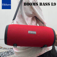 BOOMSBASS L9 ลำโพง2ดอกแรงขับ16วัตต์ มีสายสะพาย เบสแน่น เชื่อม2ตัวได้