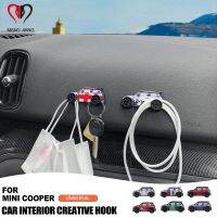 【cw】 Car Alloy Hooks Cooper F55 F56 R56 R60 Cover Stickers Decals Fastener Cable Interior Storage Accessories Decorate 【hot】