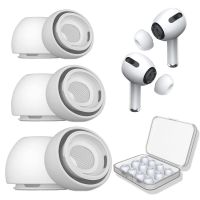 4pairs Soft Silicone Earbuds Earphone Case Earplug Cover for Apple Airpods Pro Eartip Ear Cap Tips Earcap Plugs Pro2 Accessories