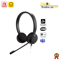 หูฟัง Jabra Headphone USB Evolve 20 MS , 30 ll Ms Stereo Black