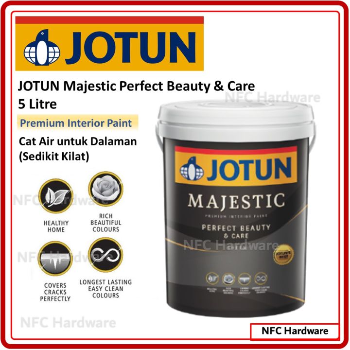 JOTUN Majestic Perfect Beauty and Care Rompin 8064 5 Litre - Stock ...
