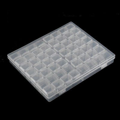 56 Grid Diamond Painting Accessories Storage Box Drill Transparent Container Beads Jewelry Box Color 56 Grid