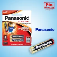 [Giao Hỏa Tốc 2H] 2 Viên 1 Vỉ Pin Panasonic Alkaline AAA 1.5V LR03T/2B Chính Hãng Thái Lan