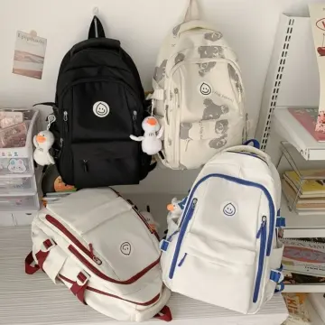 Ready Stock School Bag Korean-Style Japanese Middle School Student  Schoolbag Female High SchoolinsShoulder Bag Bag Student Backpack