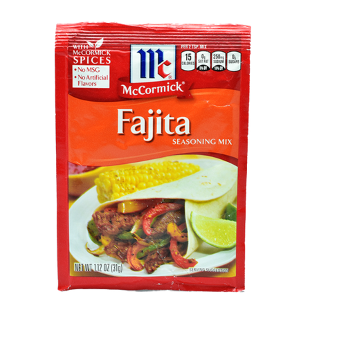 McCormick Fajitas Seasoning Mix 31g Lazada.co.th