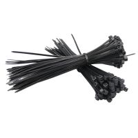 1000Pcs/Pack 3x100mm Width 2.5mm Black Color Factory Standard Self-locking Plastic Nylon Cable TiesWire Zip Tie High Quality