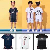 shot goods Top Quality 2021 2022 PSG Home Away Third Children Jersey Set Kids Football/Soccer Jersey Paris Saint Germain Home Away 3RD Shirt with Shorts Suit