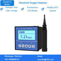 On-Line Fluorescence Dissolved Oxygen Detector อุตสาหกรรมเพาะเลี้ยงสัตว์น้ำน้ำจืดละลายออกซิเจนเครื่องตรวจจับ Probe Sensor RS485