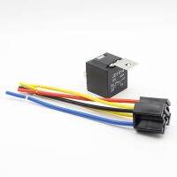 【CW】 1 piece Automotive Relay 12v 5pin 40a Car With Terminal Socket