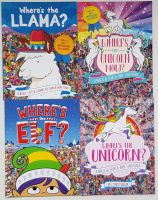 Wheres the Unicorn? A magical Search and Find 4 books set