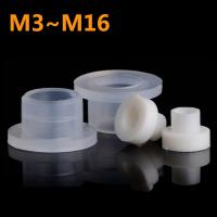 100-5Pcs M3M4 M5M6 M8 M10 Screw Nylon Transistor Gasket The Step T-Type Plastic Washer Insulation Spacer Screw Thread Protector