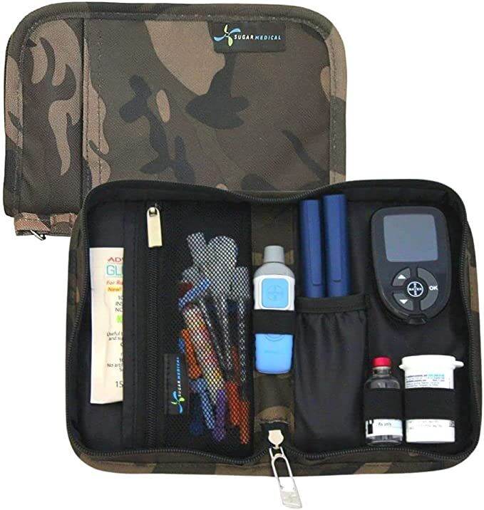 Sugar Medical Diabetes Supply Case. Organize All Your Supplies in Our