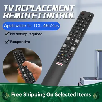 New Original RC901V FMR6 For TCL Voice Android TV Remote Control 65P725  Netflix