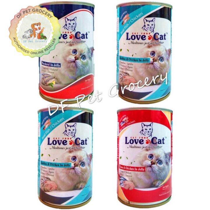 Love Cat Wet Food 360g X 12 - Cat Canned - Love Cat Canned Food | Lazada