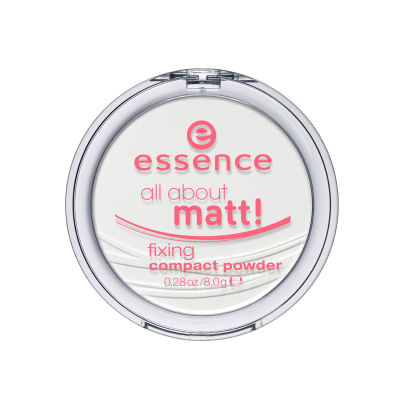 essence เอสเซนส์ all about matt! fixing compact powder แป้ง คุมมัน เครื่องสำอาง