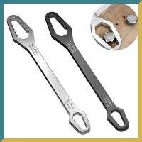 Double-headed Self-tightening Plum Wrench 8-22mm Multi-use Non-slip Adjustable Glasses Dumb Wrench Home Auto Repair Hand Tool