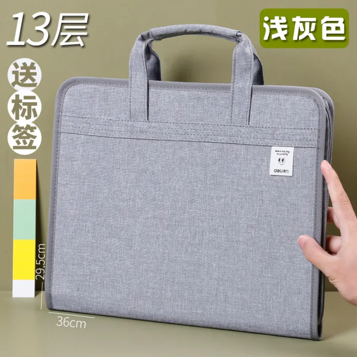 Effective Cloth File HolderA4Multi-Layer Folder Students Use Large ...