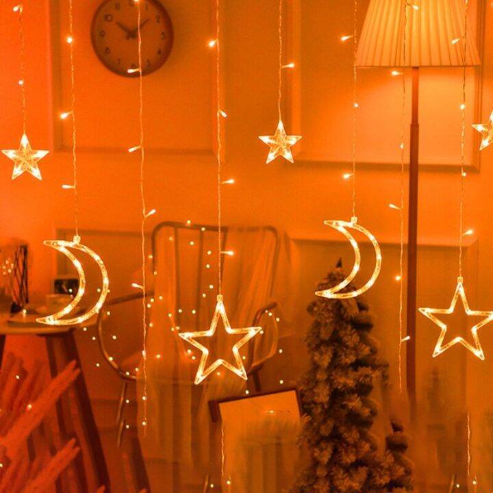 led-fairy-curtain-lights-moon-stars-of-string-light-with-remote-indoor-outdoor-decorative-christmas-twinkle-lamp-for-bedroom