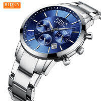 ✨HOT ITEM✨ Biden Mens Business Fashion Watches Small Three Eyes Calendar Dial Distribution Mens Watches YY