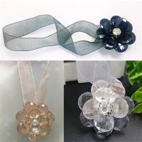 1Pcs Window Holder Portable Curtain Clips Curtain Buckle Flower Shape Magnetic Tiebacks Curtains Window Decor Home Accessories