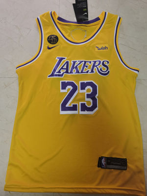 Top-quality Mens Los Angeles Lakerss 23 LeBronn James 2020 NBAA Finals Bound Icon Jersey - Yellow