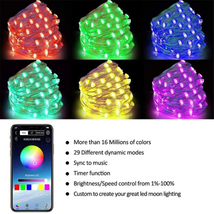 usb-led-string-light-bluetooth-app-control-copper-wire-string-lamp-waterproof-outdoor-fairy-lights-for-christmas-tree-decoration