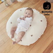 Gối chống trào ngược Rototo bebe chất liệu Airmesh thoáng khí mới nhất