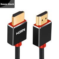 【2023】 CarbonCOPY สาย HDMI แบบยาวไนล่อนสาย Hdmi ถักเปีย3ม. 5ม. 10ม. 15ม. 20ม. สายเคเบิลสำหรับ HDTV กล่อง Xbox 1080P ชุบ3D คอมพิวเตอร์ PS3