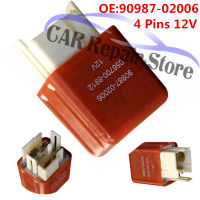 Car 4 Pins 12V Headlight Relay Suitable For Toyota Landcruiser 75 80 60 Series 90987-02006 06