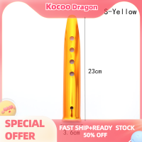 Kocoo 23/31ซม.อลูมิเนียม U-รูปเต็นท์เล็บเต็นท์เดิมพันหิมะ PEG ทรายสำหรับกลางแจ้ง