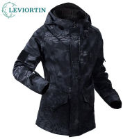 Winter men fleece military hooded jacket coats casual multi pockets keep warm outdoor tactical er jackets male clothes