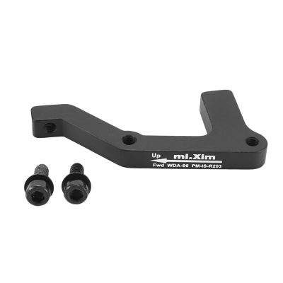 Mi Xim Bicycles Disc Brake Adapter Mountain Bikes Ultralight Disc Bracket Parts Is B Suitable For 203 Rotors For Rear Wheel